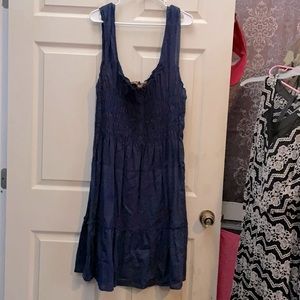 NWOT Speed Control Navy Blue Rockabilly Dress, Size 3x